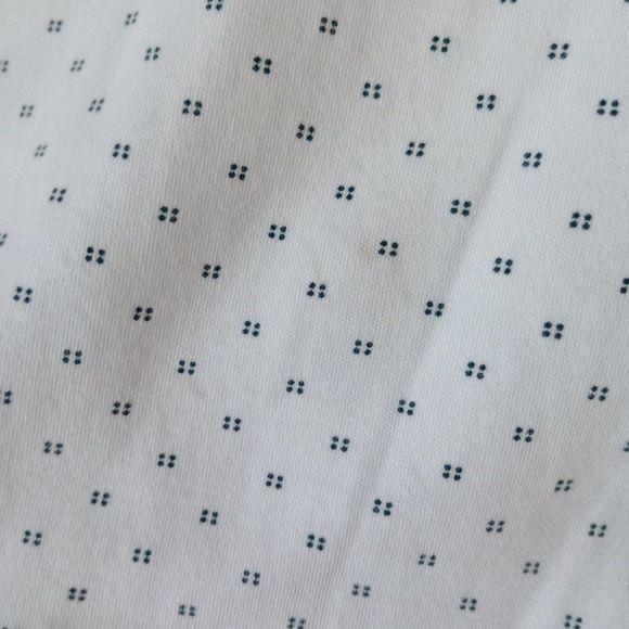 Banana Republic Men's Dress Polo Patterned Short Sleeve Tee size Medium - Picture 9 of 10